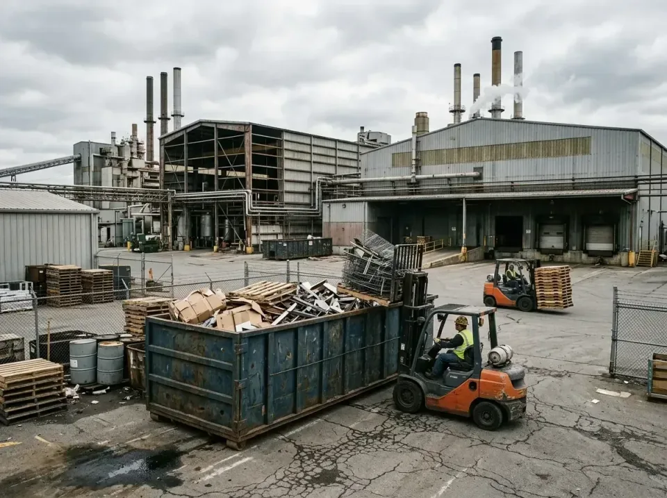 industrial-factory-scrap-conta-003 — frequently asked questions, Cheap Roll-off Dumpster Rentals in Eureka, IL